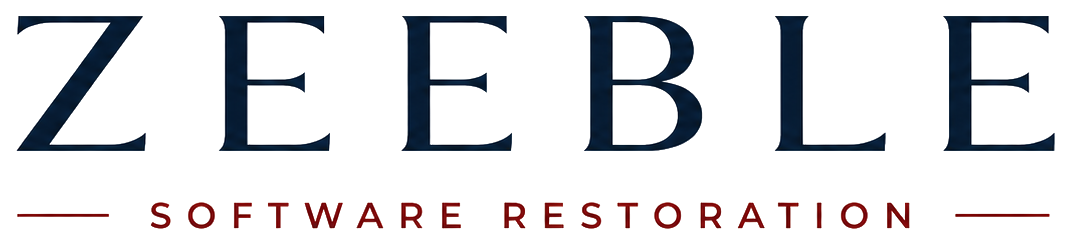 zeeble Software Restoration
